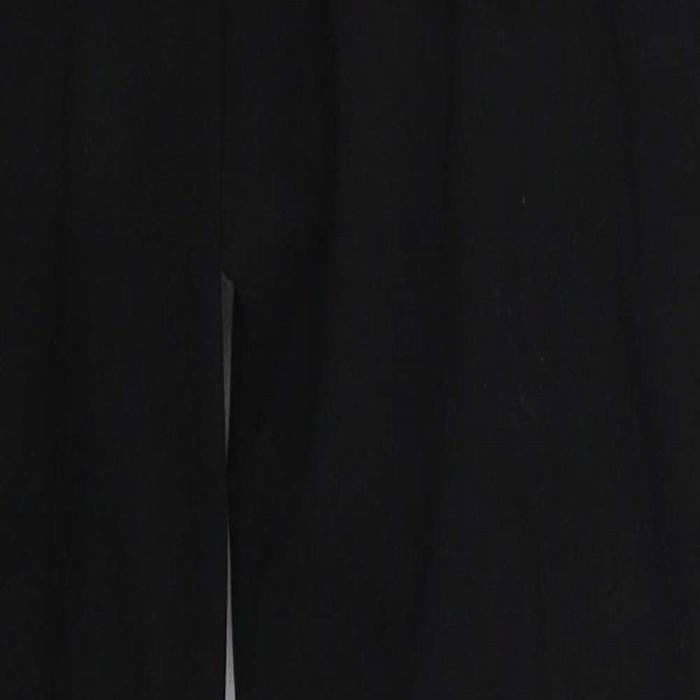 PUMA Womens Black Cotton Carrot Leggings Size 10 L26 in