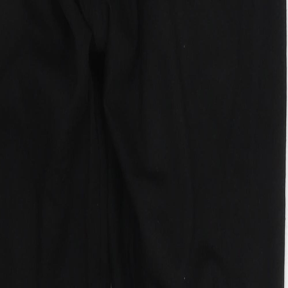 PUMA Womens Black Cotton Carrot Leggings Size 10 L26 in