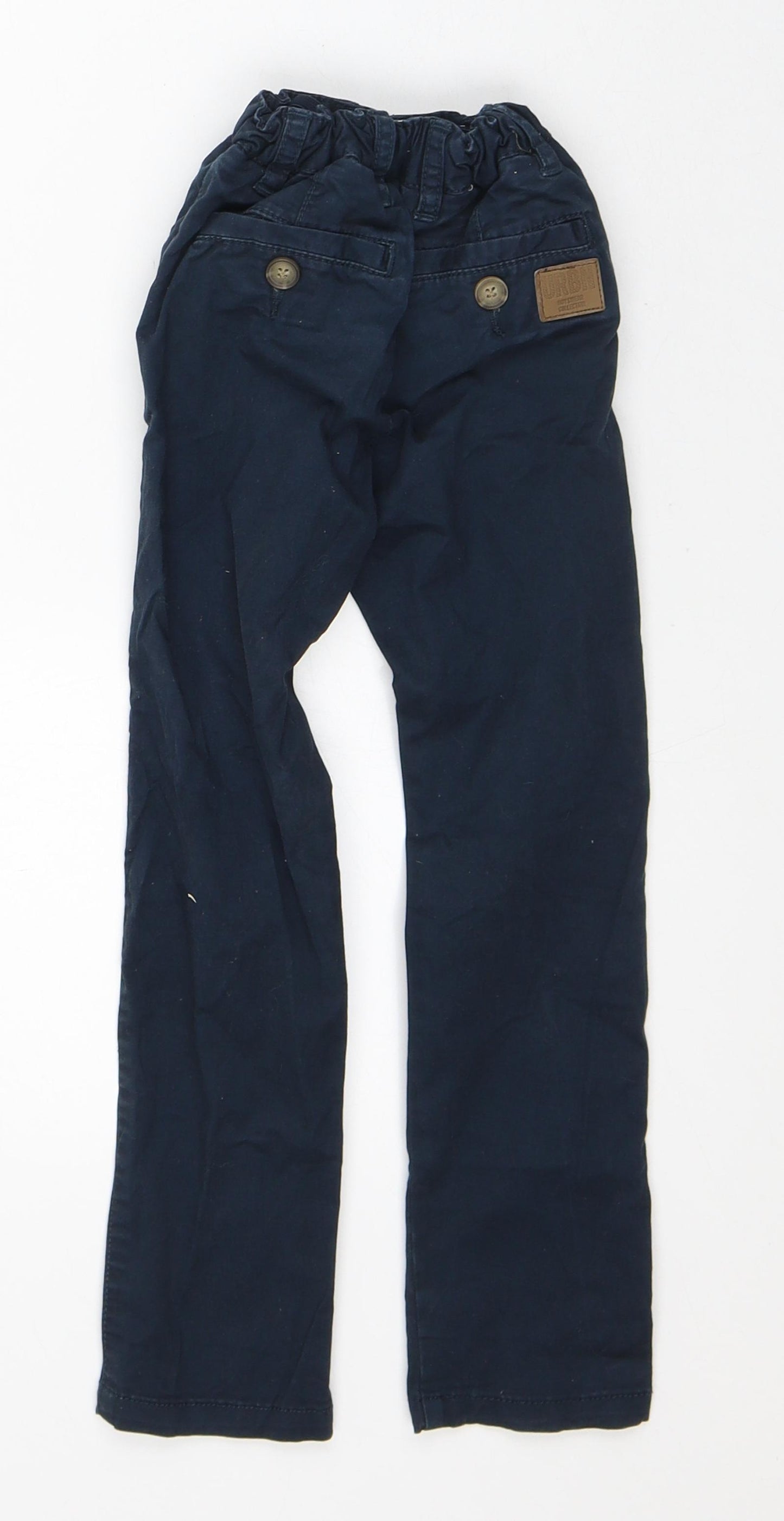 Undeniable Dudes Boys Black Cotton Cargo Trousers Size 5 Years Regular