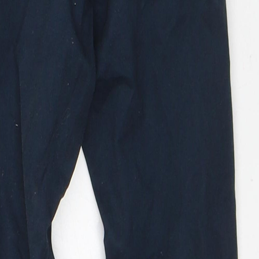 Undeniable Dudes Boys Black Cotton Cargo Trousers Size 5 Years Regular