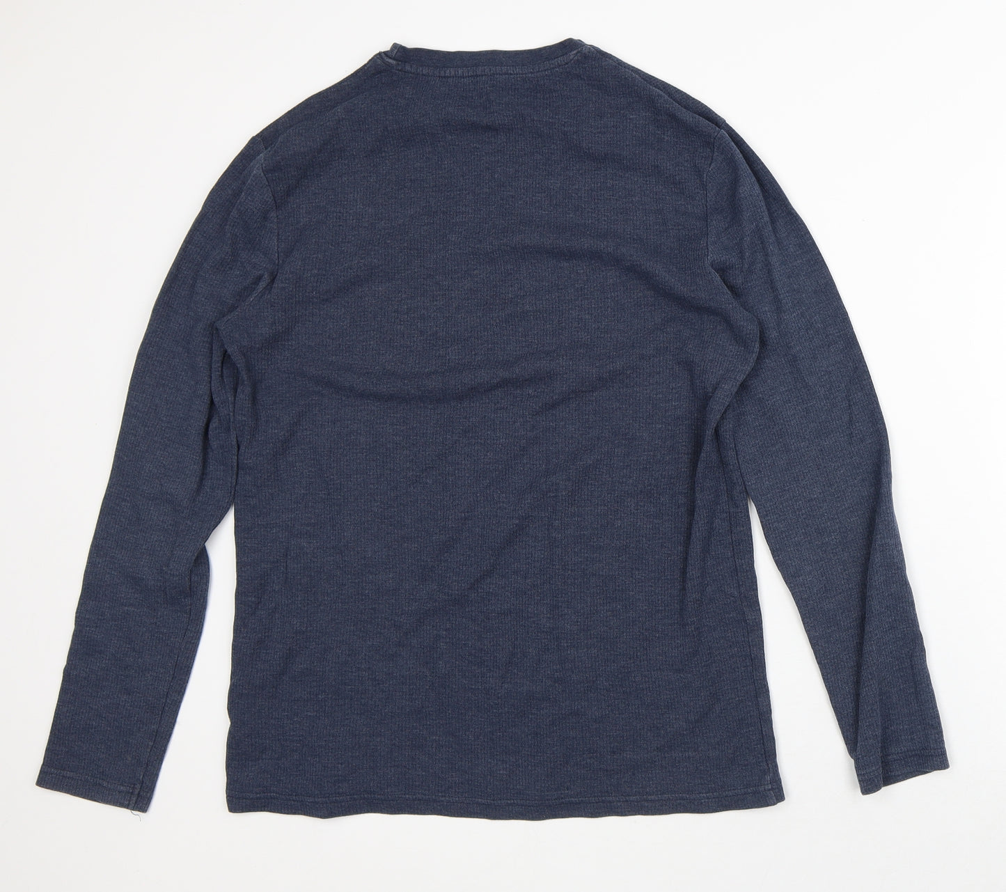 F&F Mens Grey Cotton Pullover Sweatshirt Size M