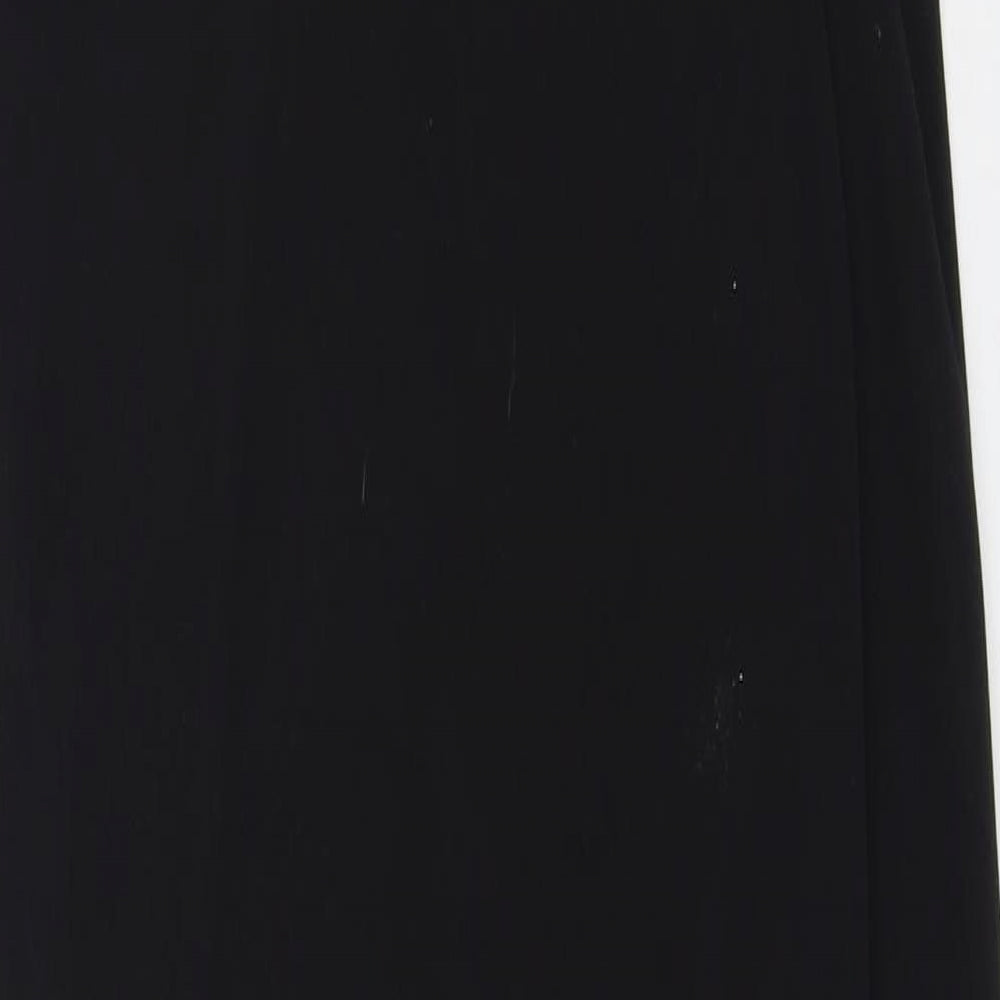 Scruffs Womens Black Polyester Pencil Dress Size S Square Neck