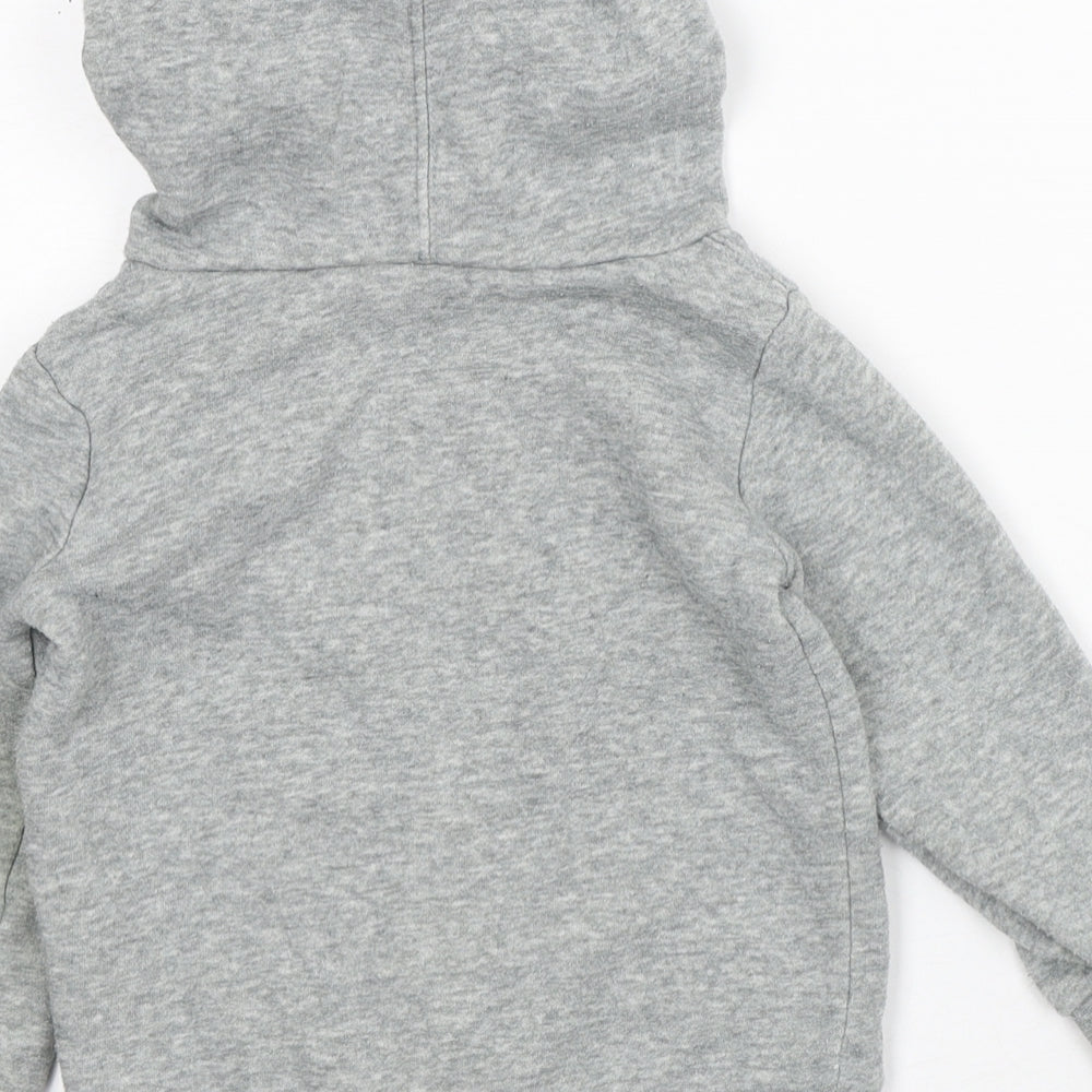 Nike Baby Grey Cotton Pullover Jumper Size 18-24 Months