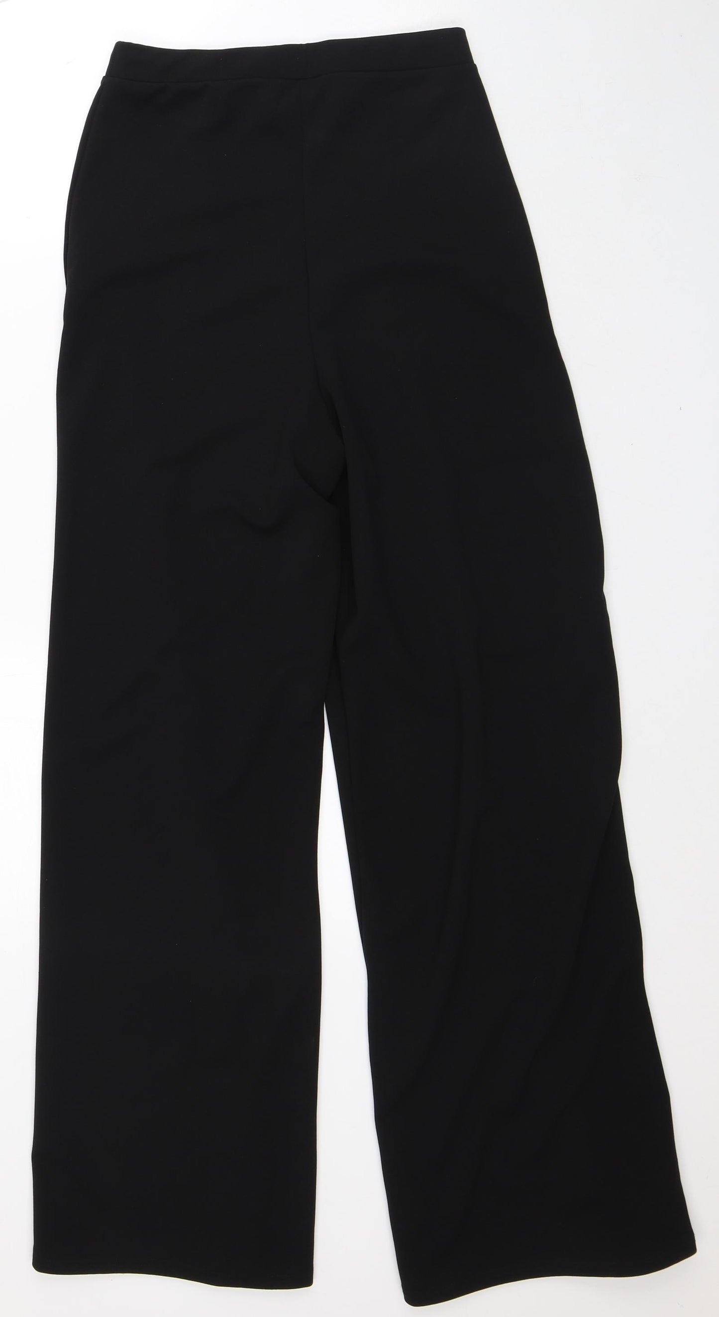 New Look Womens Black Polyester Trousers Size 10 L30 in Regular