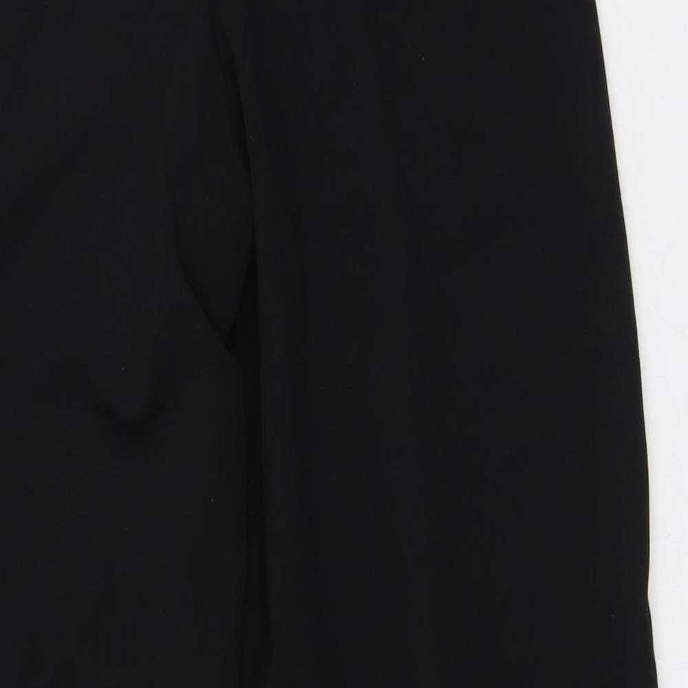 New Look Womens Black Polyester Trousers Size 10 L30 in Regular