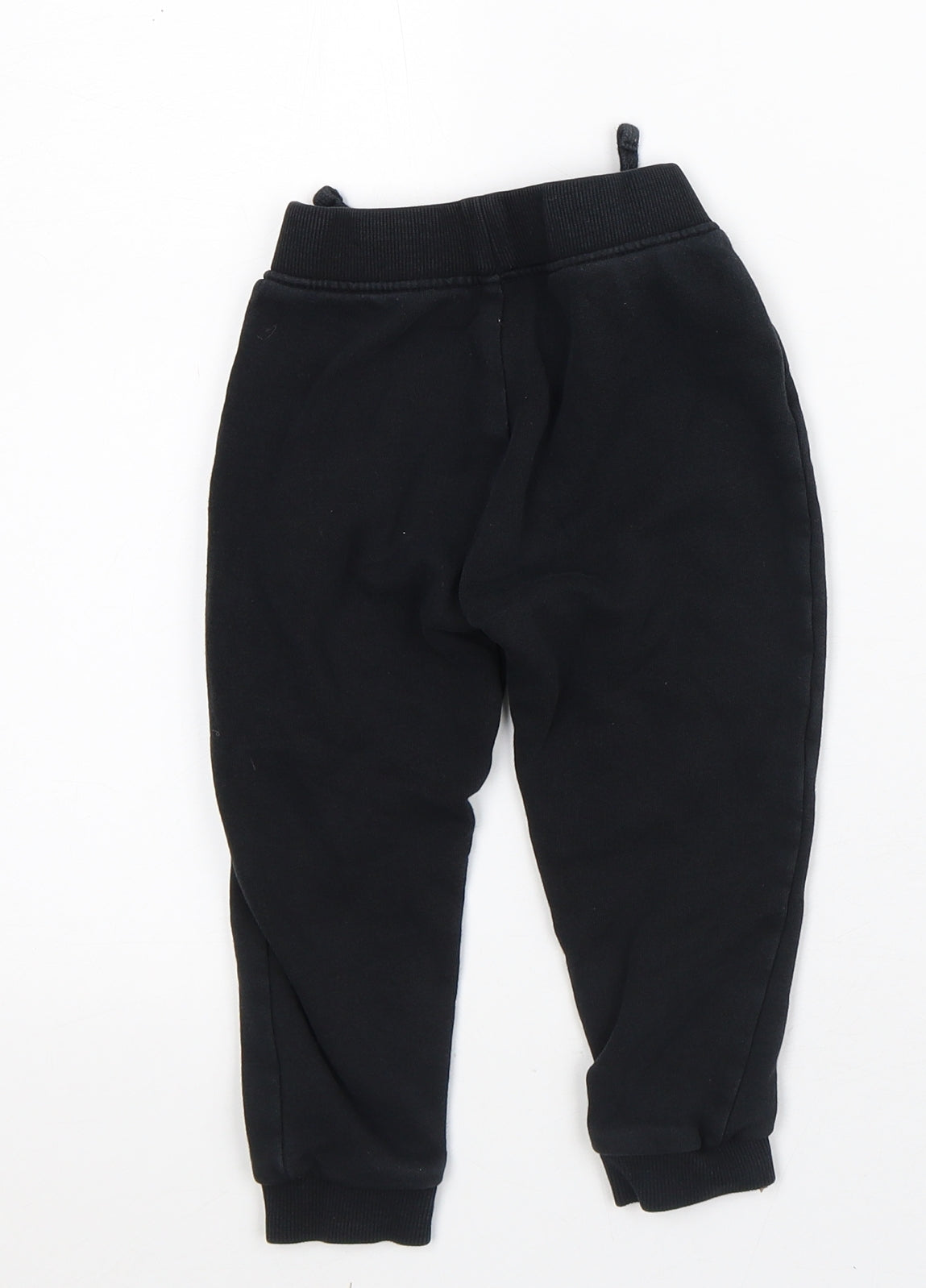 Dunnes Stores Boys Black Polyester Sweatpants Trousers Size 2-3 Years Regular