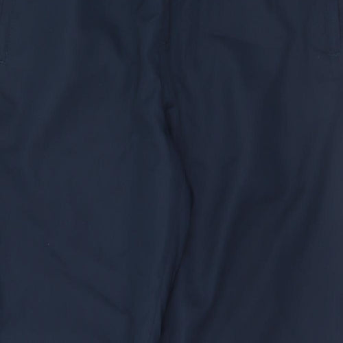 Dunnes Stores Mens Blue Polyester Track Pants Trousers Size L L31 in Regular