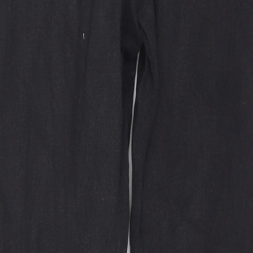 Bullhead Denim Co. Womens Black Cotton Skinny Jeans Size 10 L29 in Slim Button