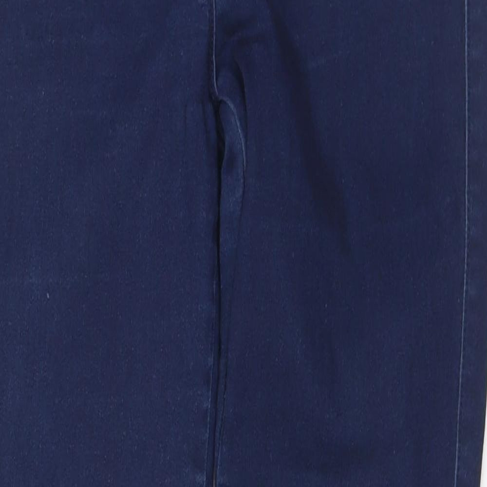 NEXT Womens Blue Cotton Jegging Jeans Size 12 L31 in Regular
