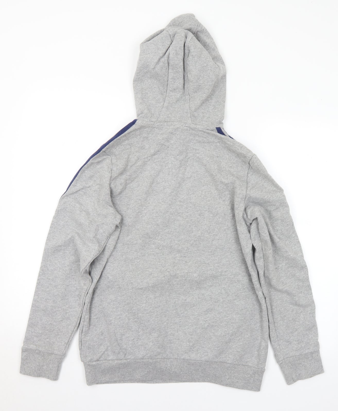 adidas Womens Grey Cotton Pullover Hoodie Size 12 - adidas Boston