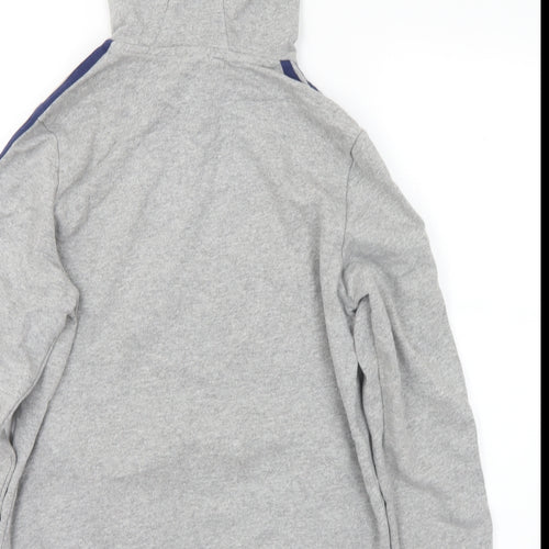 adidas Womens Grey Cotton Pullover Hoodie Size 12 - adidas Boston