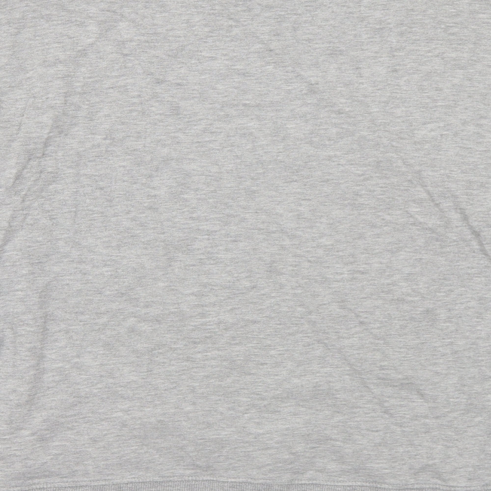 Divided Mens Grey Cotton Pullover Sweatshirt Size L - Nasa