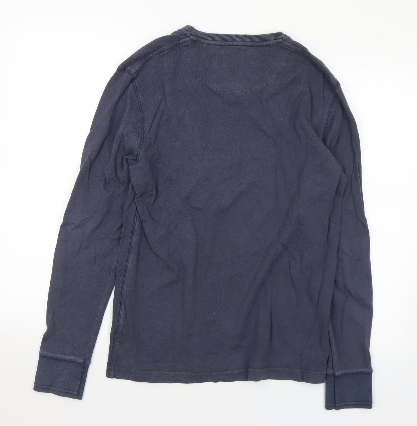 Jack Wills Mens Blue Cotton Pullover Sweatshirt Size S