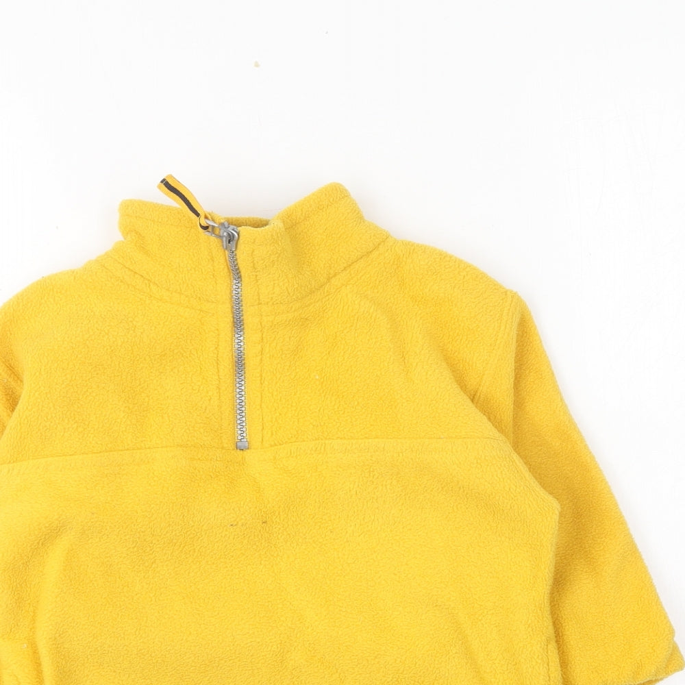 Rebel Active Boys Yellow Polyester Pullover Sweatshirt Size 2-3 Years