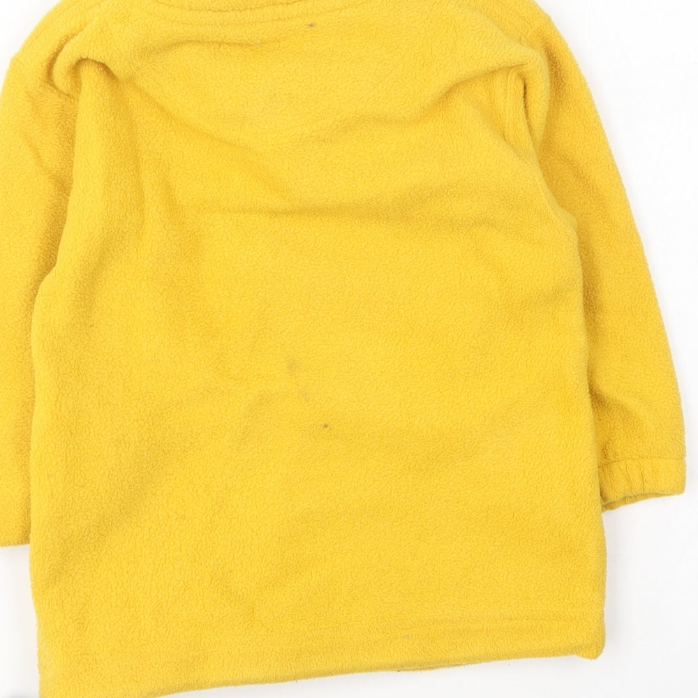 Rebel Active Boys Yellow Polyester Pullover Sweatshirt Size 2-3 Years