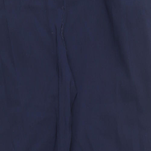 Boohoo Womens Blue Polyester Trousers Size 20 L26 in Regular