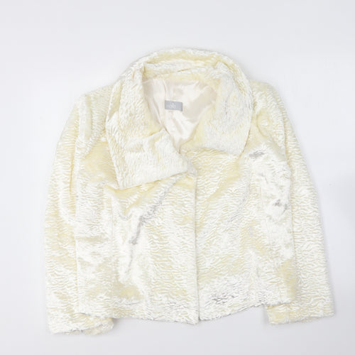 Wallis Womens Ivory Jacket Size M