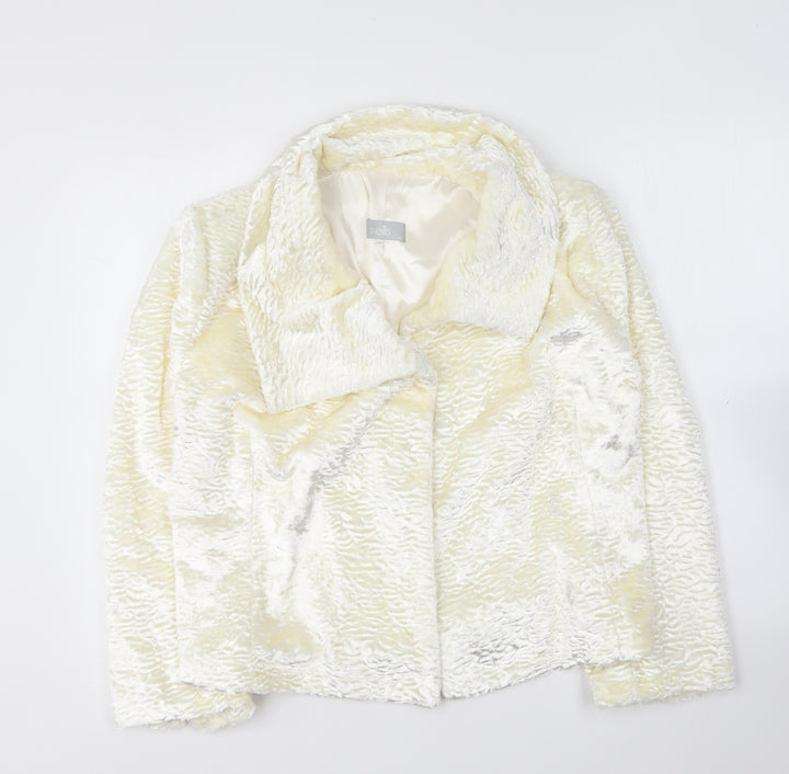 Wallis Womens Ivory Jacket Size M