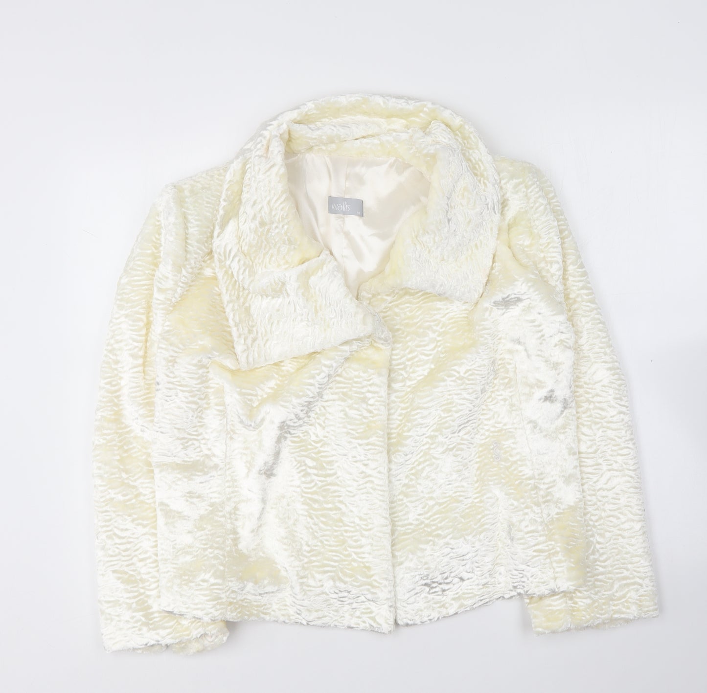 Wallis Womens Ivory Jacket Size M