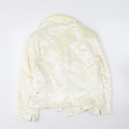Wallis Womens Ivory Jacket Size M