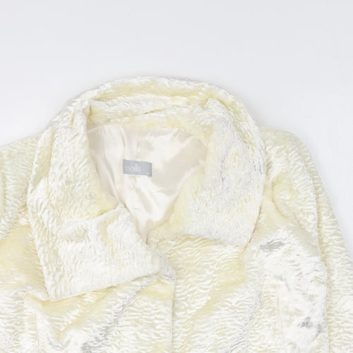Wallis Womens Ivory Jacket Size M