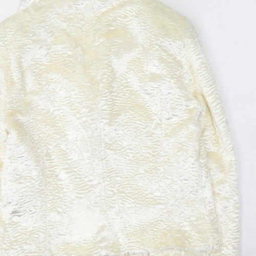 Wallis Womens Ivory Jacket Size M