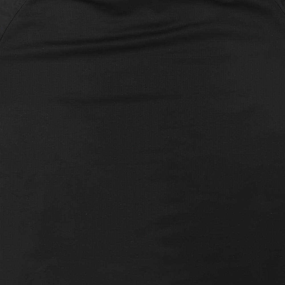 New Balance Mens Black Polyester T-Shirt Size XL Collared - Liverpool LFC