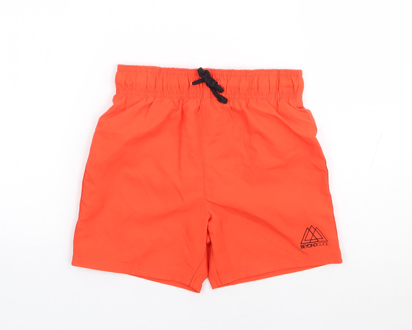 George Boys Red Polyester Sweat Shorts Size 6-7 Years Regular Drawstring - Swim Short