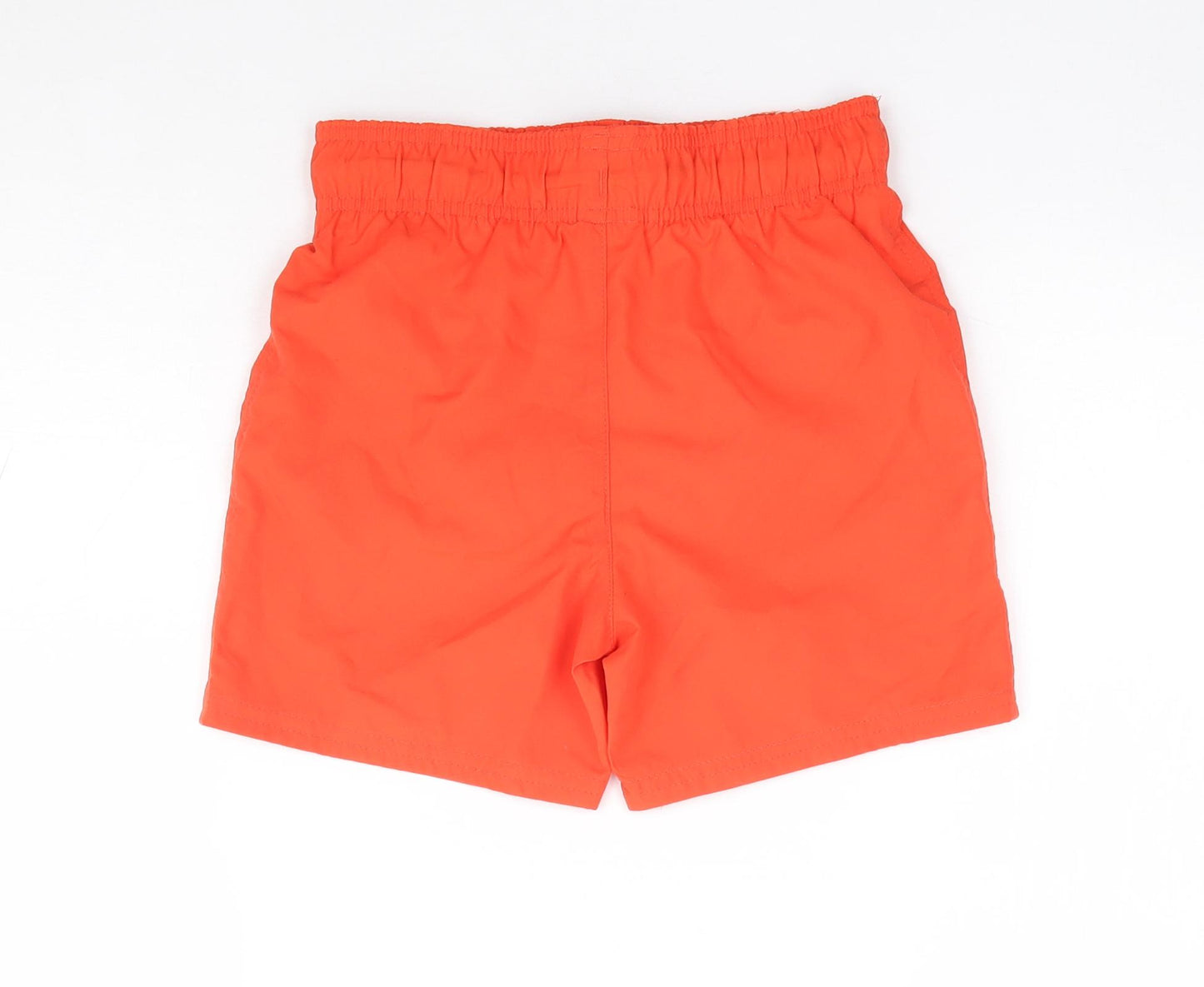 George Boys Red Polyester Sweat Shorts Size 6-7 Years Regular Drawstring - Swim Short