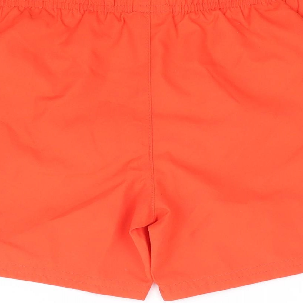 George Boys Red Polyester Sweat Shorts Size 6-7 Years Regular Drawstring - Swim Short