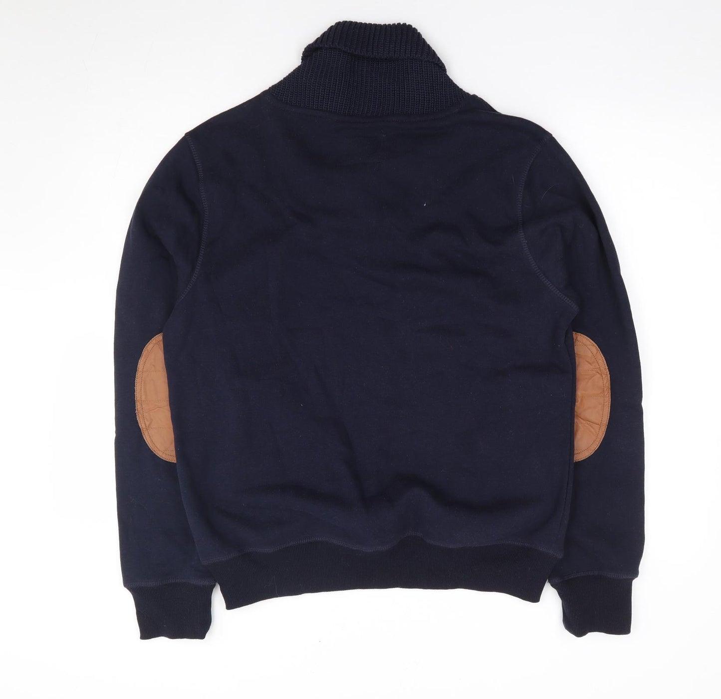 Primark Mens Blue Crew Neck Cotton Pullover Jumper Size M