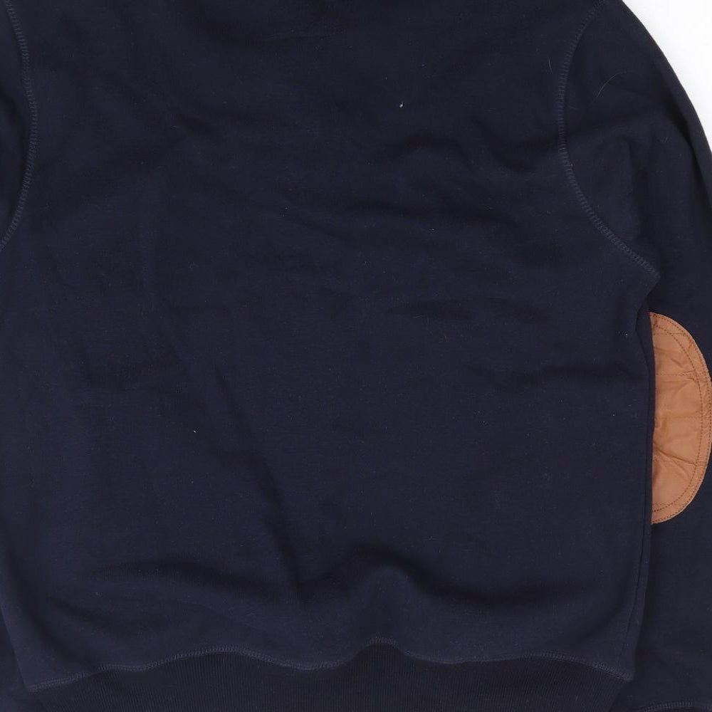 Primark Mens Blue Crew Neck Cotton Pullover Jumper Size M