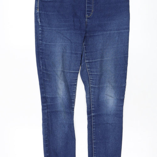 George Womens Blue Cotton Jegging Jeans Size 10 L28 in Regular