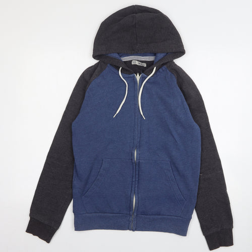 Preworn Mens Multicoloured Cotton Full Zip Hoodie Size S