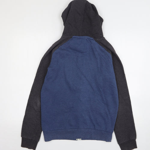 Preworn Mens Multicoloured Cotton Full Zip Hoodie Size S