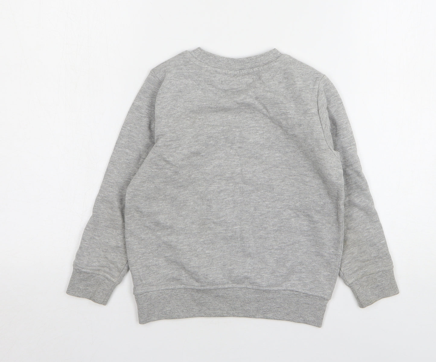 NEXT Boys Grey Cotton Pullover Sweatshirt Size 5 Years