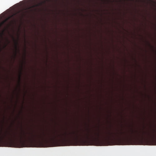 New Look Womens Purple Roll Neck Viscose Pullover Jumper Size L