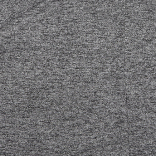 NEXT Womens Grey Round Neck Viscose Pullover Jumper Size 16