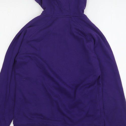 LAGear Womens Purple Polyester Pullover Hoodie Size 10