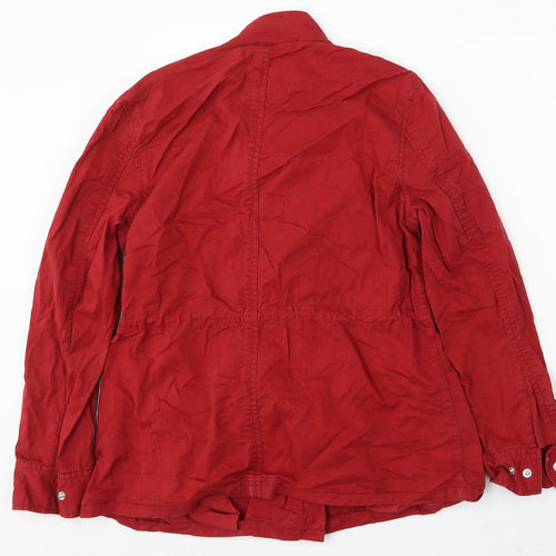 Gap Womens Red Jacket Size XS Snap