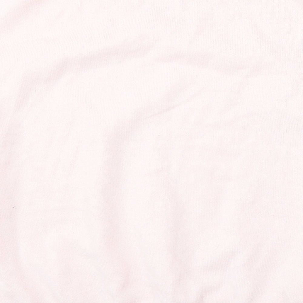 Marks and Spencer Womens Pink Round Neck Acrylic Pullover Jumper Size 16