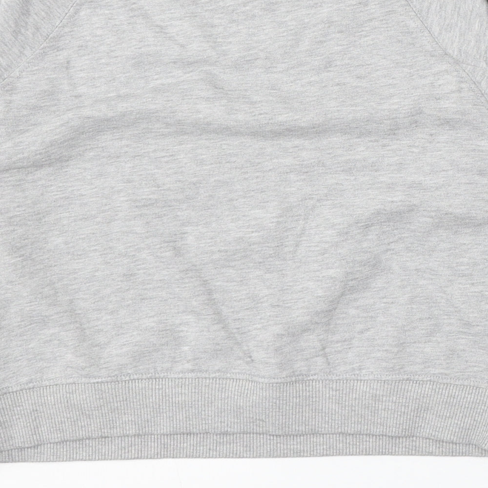 Divided by H&M Womens Grey Cotton Pullover Sweatshirt Size XS