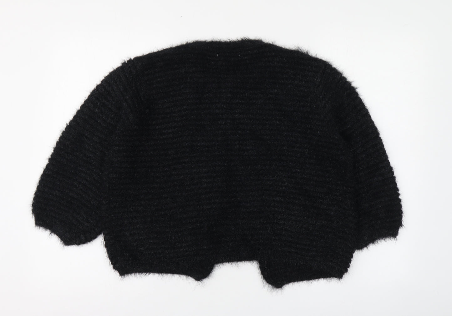 Gerard Womens Black V-Neck Polyamide Cardigan Jumper Size XL