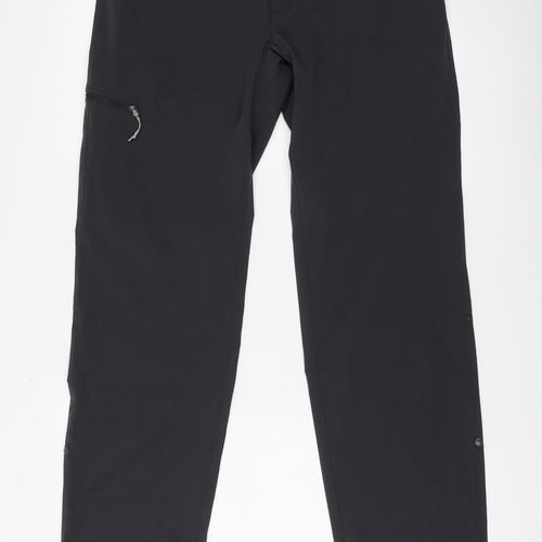 EMS Womens Green Nylon Trousers Size 6 L29 in Regular