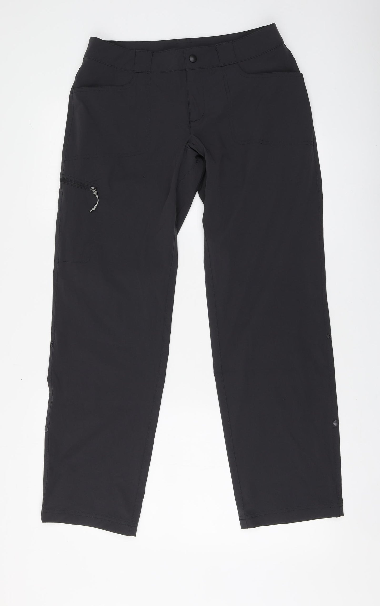 EMS Womens Green Nylon Trousers Size 6 L29 in Regular