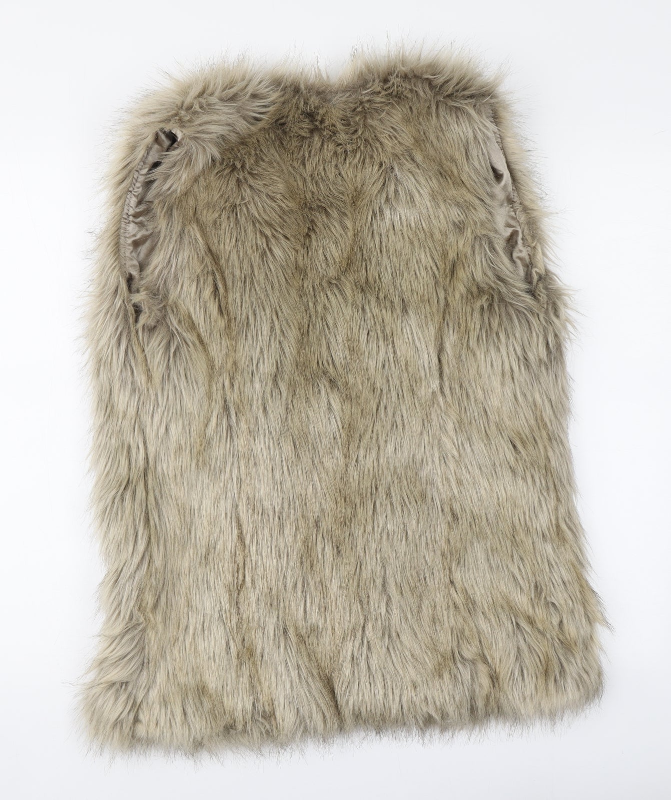 New Look Womens Beige Gilet Jacket Size 12