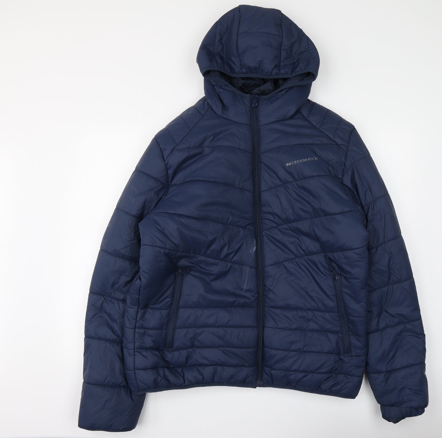 Crosshatch Mens Blue Jacket Size 2XL