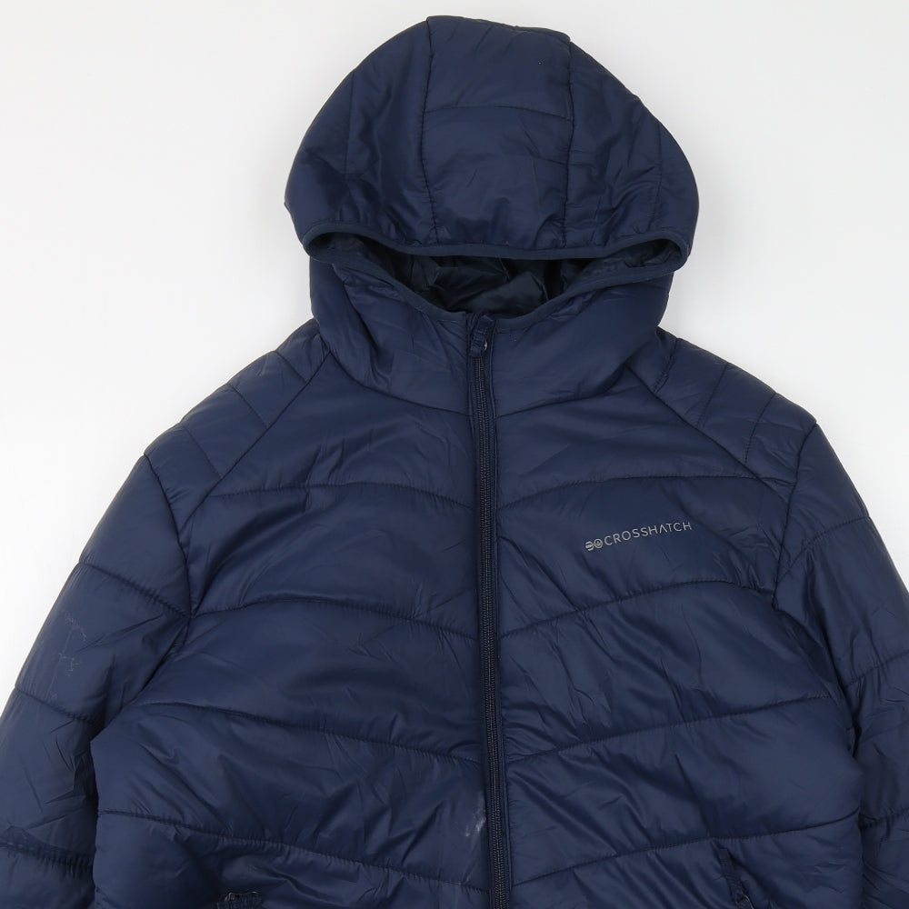 Crosshatch Mens Blue Jacket Size 2XL