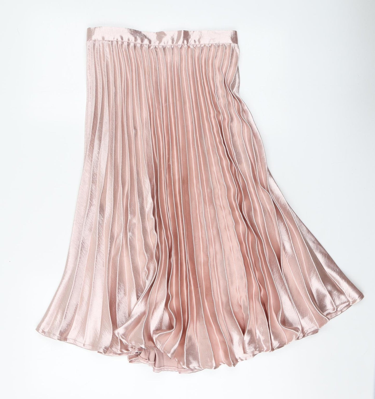 Diffuse Womens Pink Polyester Skater Skirt Size 8