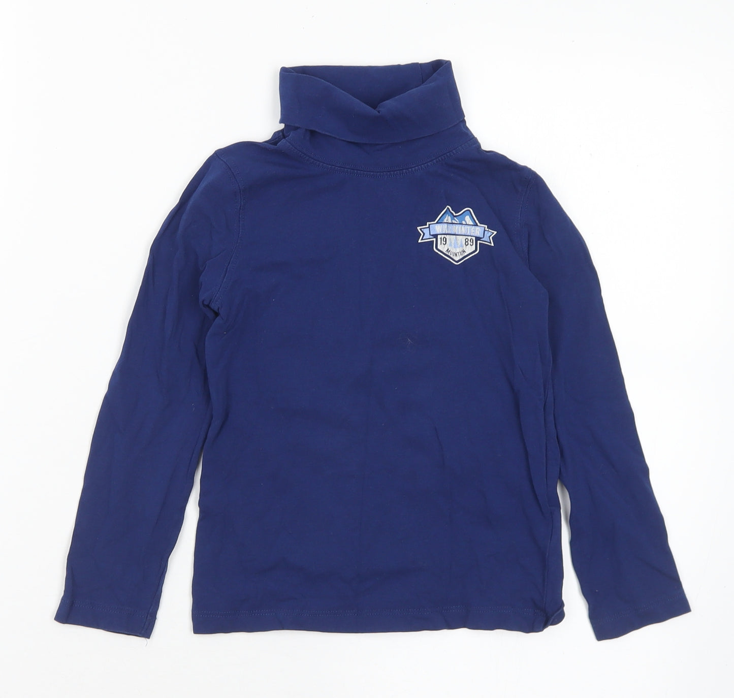 Lupilu Girls Blue Cotton Pullover T-Shirt Size 4-5 Years Roll Neck - 4-6 Years. Wild Winter